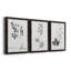 «Botanical Imprint I», ensemble de 3 peintures sur toile encadrées-1473007694-1473007689