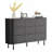 Foye 9 Drawer 52.7" W Double Dresser-598042489