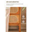 Armoire d'appoint en bois massif à grande capacité