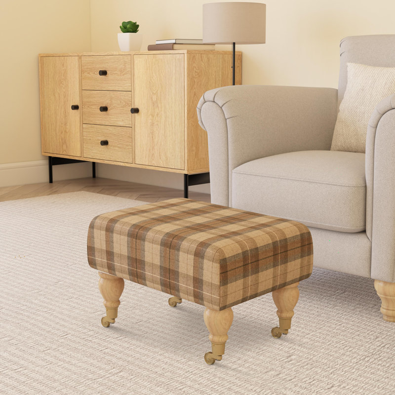 Manufactured Wood Accent Stool, Natural