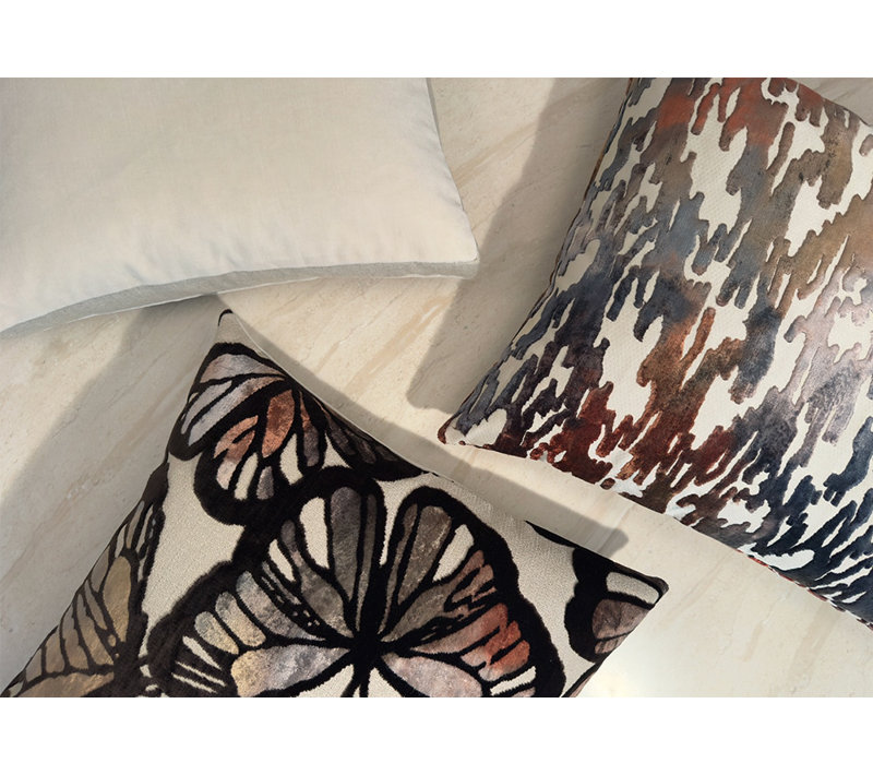 Milkweed Square Pillow Cover & Insert, 22"H x 22"W