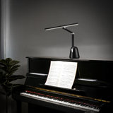 LED Piano Light with Sturdy Base, 4 Colour Modes& 5 Brightness Levels Dimmable CRI95 ETL Listed