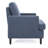 Mid-Century Linen Accent Chair – Stylish-699627446