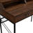 Lamarr Metal Base Writing Desk-971132592