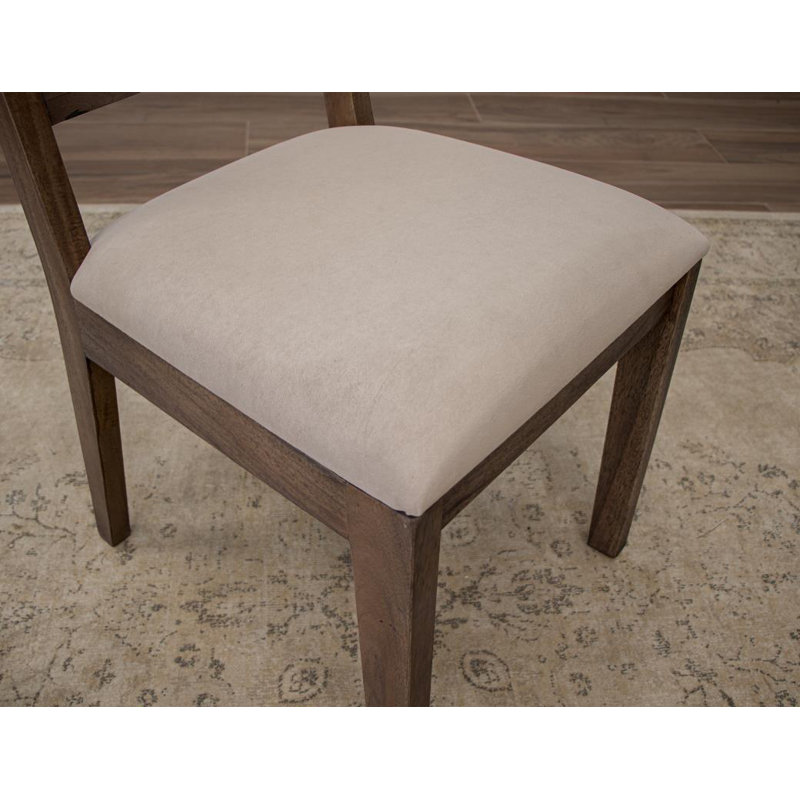 Chaise en bois foncé Mezquite