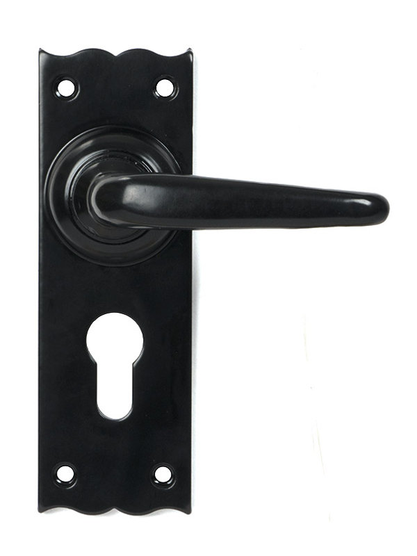 Oak Keyed Door Handle