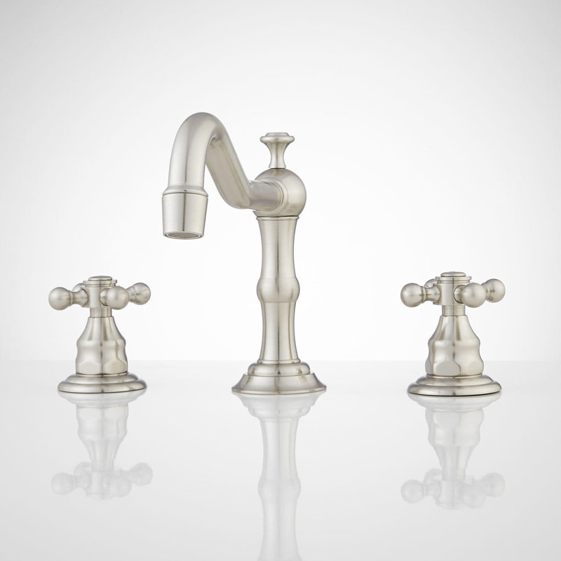 Barbour Widespread Bathroom Faucet, Brushed Nickel