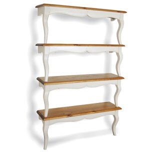 180cm H x 120cm W Solid Wood Ladder Bookcase