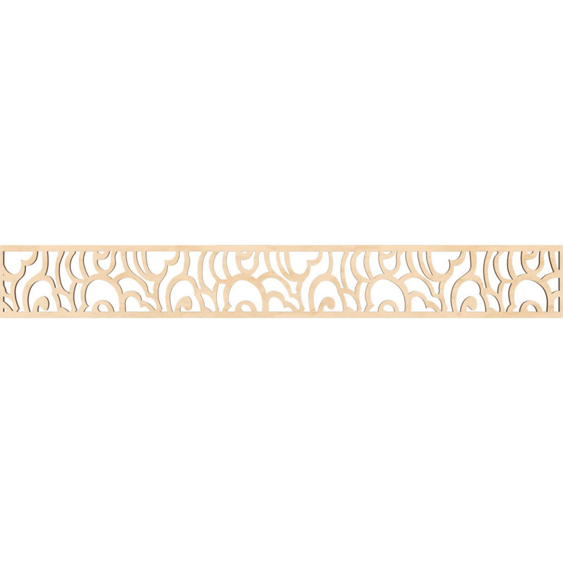 Moulure de panneau Springfield, Bouleau, H 6 po x l 46,5 po x P 0,25 po