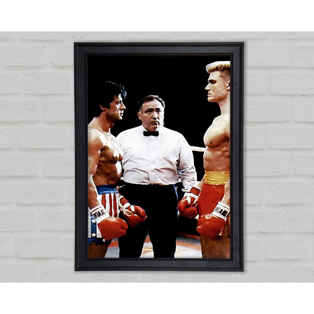 Rocky Vs Russia - Einzelne Bilderrahmen Kunstdrucke