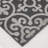 Bungalow Rose Perkinson Need U Tile Black/Grey Global Indoor Polypropylene Area Rug-1729357252