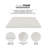 3" AdaptiFoam Responsive Memory Foam Mattress Topper-310200869