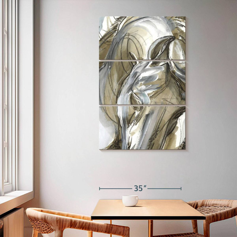 Avery Horse Abstraction I, H 65 po x l 42 po
