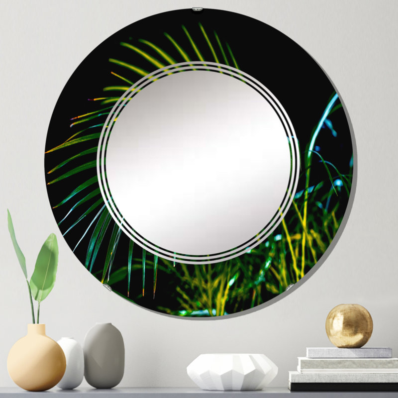 Miroir de salle de bain mural rond, 24 po x 24 po