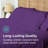 Soft Flat Sheet – Cooling, Breathable & Wrinkle Free Top Sheet-106537325-106537314