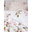 Ensemble de housse de couette 100% coton Ranforce, beige, housse de couette 53,1 po x 78,7 po et taie d'oreiller 31,5 po x 31,5 po | Lavable à la machine, 145 fils, impression de pigments, fermeture à boutons | Literie douce et durable pour plus de confort-105527977