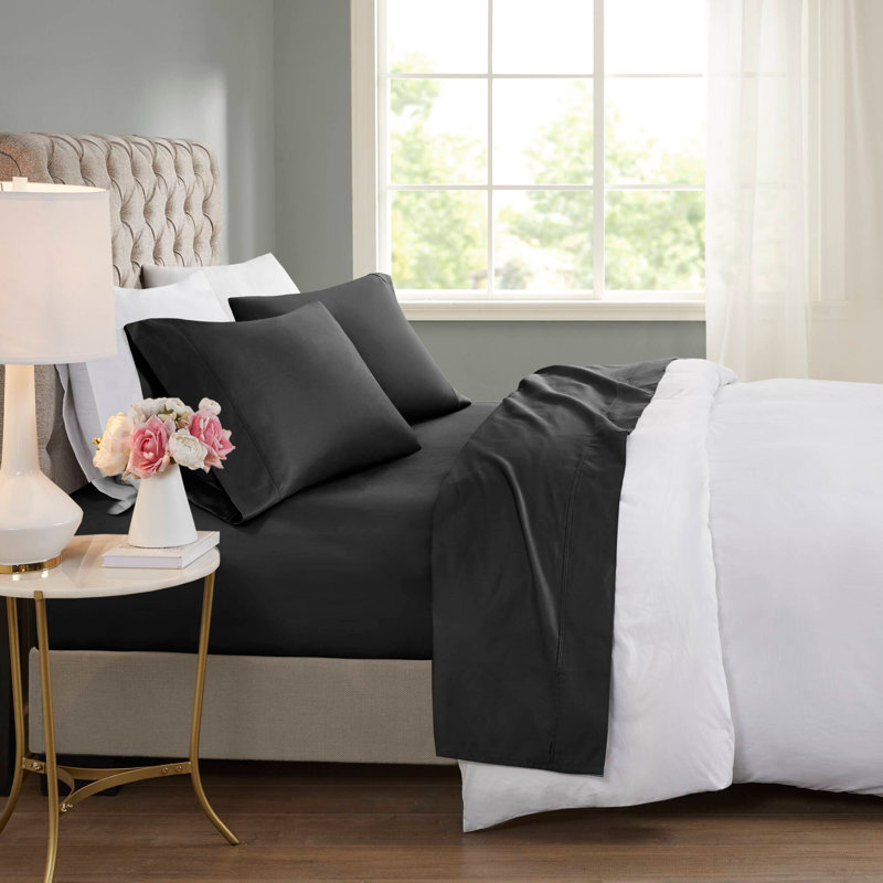 Ensemble de draps 4 pièces Cool King
