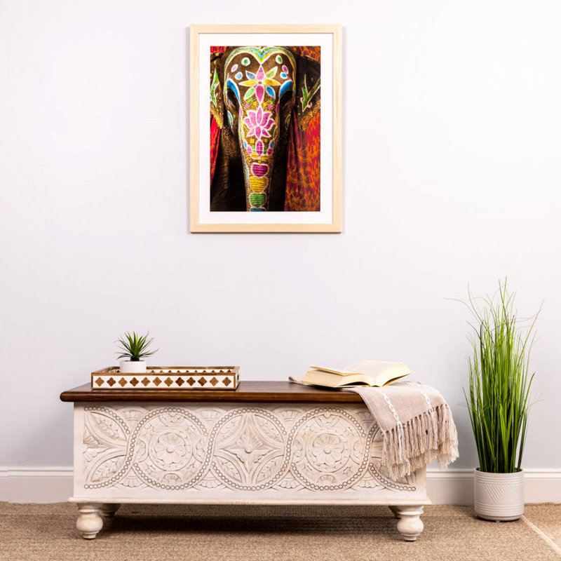 Kyrstle Solid Wood Storage Bench