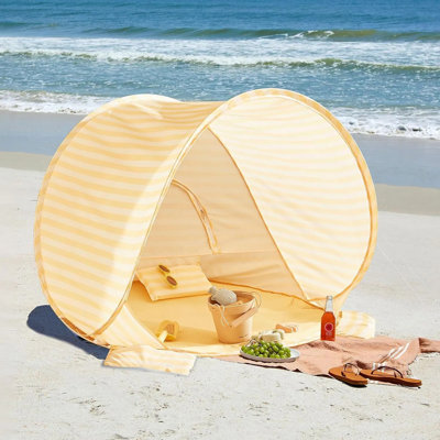 Tente de plage pour bébé avec protection UV, abri de soleil portatif pour bébé