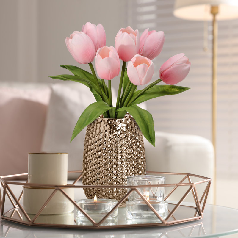 Arrangement floral tulipe, Blanc