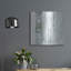 Art mural en métal Wrought Studio ™ «Whitewashed Emerald 1» par Chris Paschke-940656264