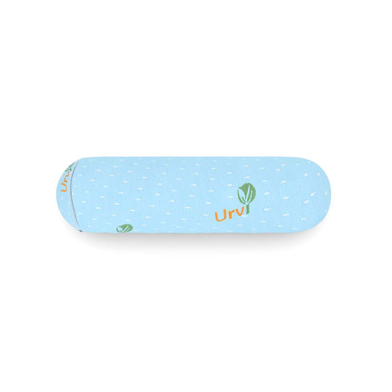 URVI Bolster Memory Foam Pillow, Max Support, Yoga, Meditation & Neck Pillow, 8 Wedge Pillows