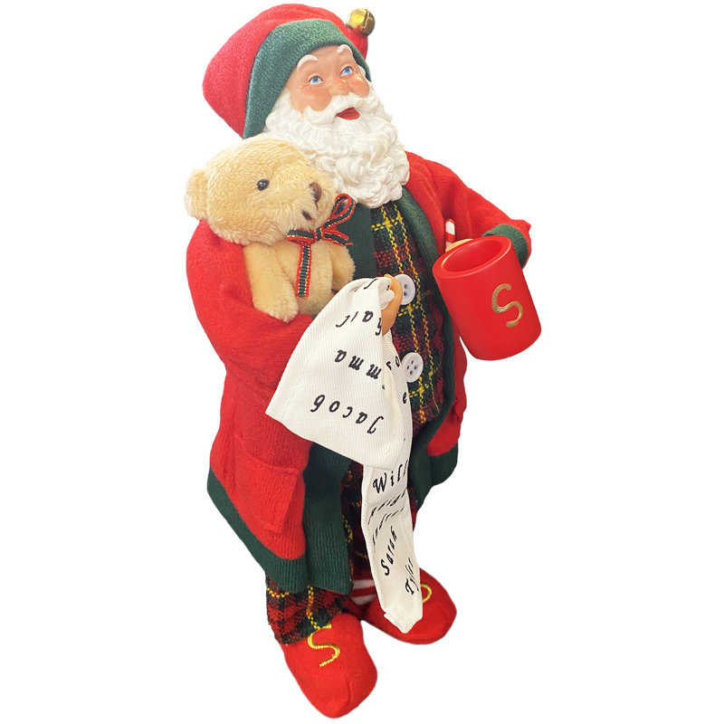 PJ 12 "vérifiant sa liste de Noël