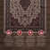 Emanuel Machine Woven Flatwave Cream and Rust Non Skid Backing Polyester Rug