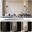 Appliques murales dorées encastrées de luxe à 1 lumière et à intensité variable (ampoule incluse)-828353009-848082648-839631095