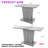 Extendable Dining Table with Modern Expandable Design, Space-Saving Rectangular Kitchen Table for Small Apartments, Home, Restaurant, Office