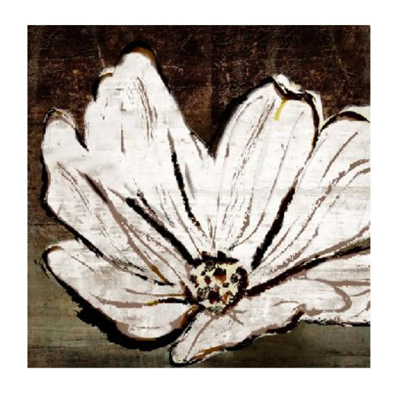 «Outline Beauty II» par Chelsea Art Studio - impression, H 30 po x l 30 po x 1,5 po, Plexi