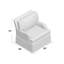 London Slipcovered Armchair-23970188