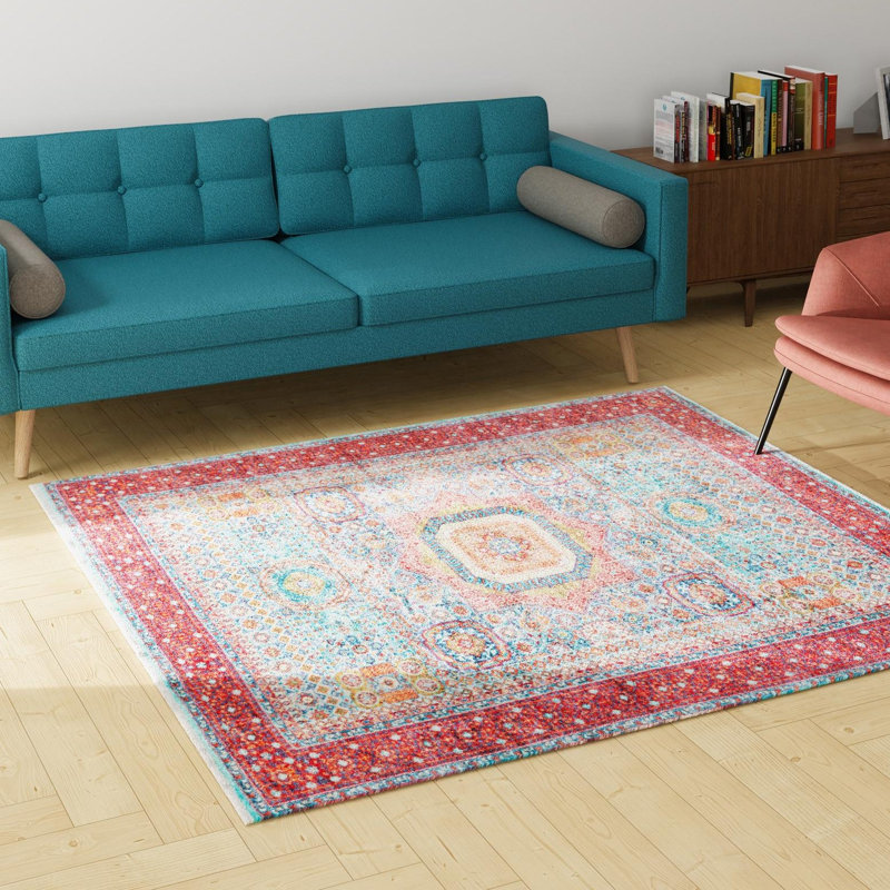 Rugs.com Mahnaz Boutique Rug, Square 5'1"