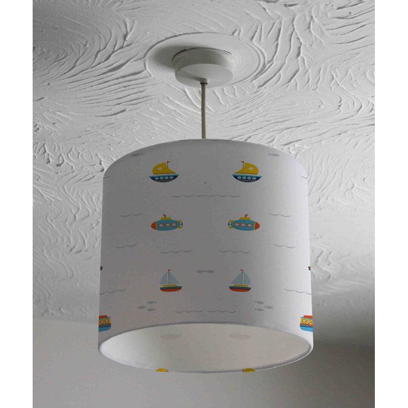 Cotton Drum ( Uno ), 22cm H x 25cm W x 25cm D