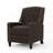Classic Coffee Fabric Push Back Chair-125915706