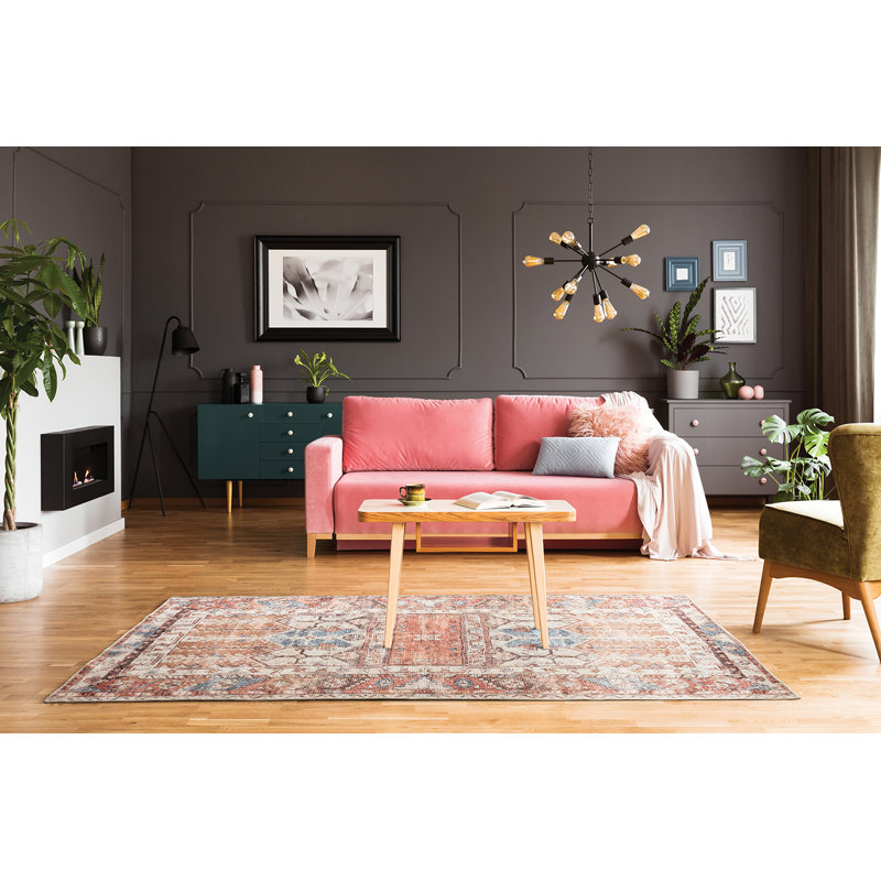 Ethelind Oriental Indoor Rug, Rectangle 7'10” x 10'2"