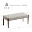 Banc de salle à manger rembourré Modern-378752672