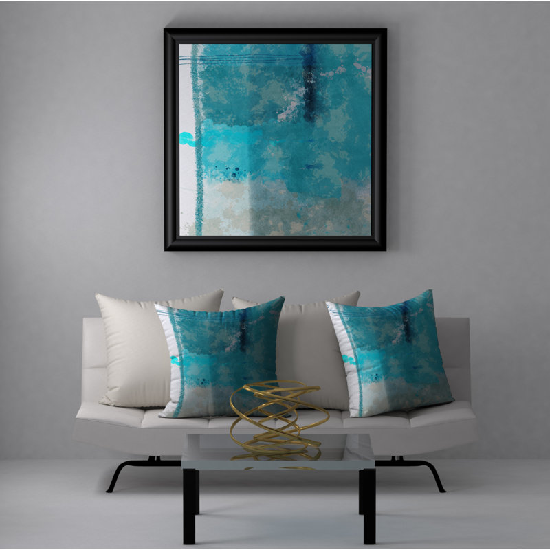 Housse et insert de coussin carré Leisure, H 18 po x l 18 po
