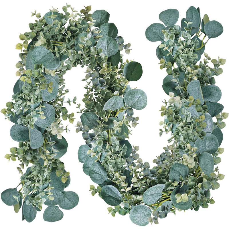 Guirlande 8,3 pi Faux Dollar Eucalyptus