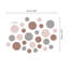 Abstract Non-Wall Damaging Wall Decal