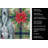 Blue Brindle Greyhound Christmas PoinsettIas Kitchen Towel-2080583704