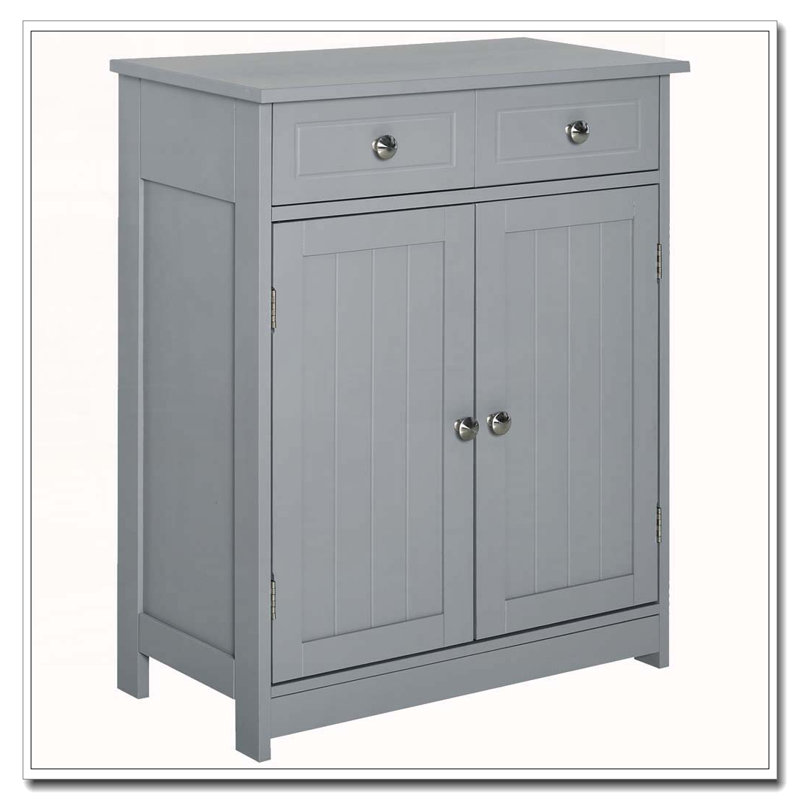 Armoire de rangement autoportante avec tiroirs