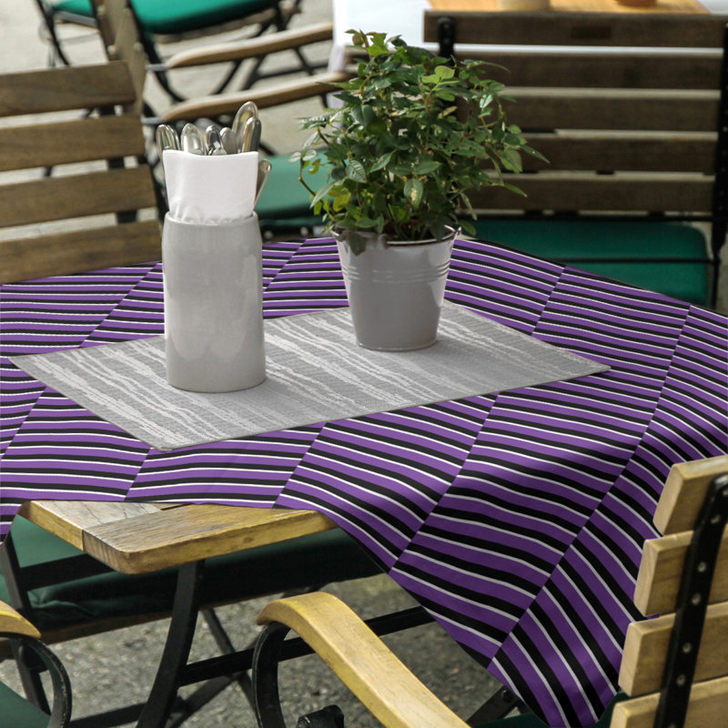 Rayures fracturées Nappe, Mauve