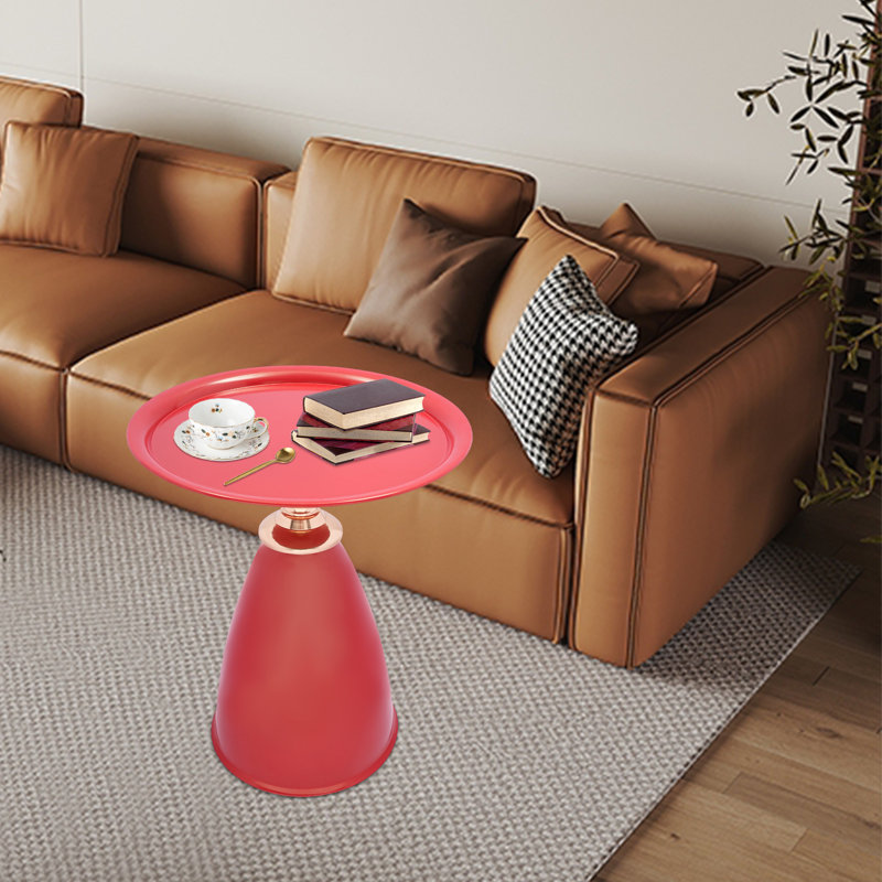 Table de bout Kemorah,  Rouge