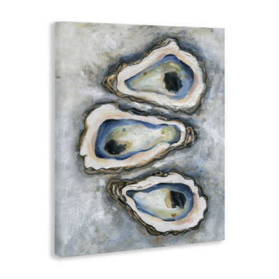 Oyster Bar Trio Canvas, design by Carol Robinson