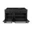 ZLINE 60" Legacy Dual Fuel Range w/ 9 Burners & 2 Electric Ovens in Black Stainless Steel