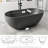 Oval Solid Surface Bathtub, Freestanding Soaking Bathtub-111988031
