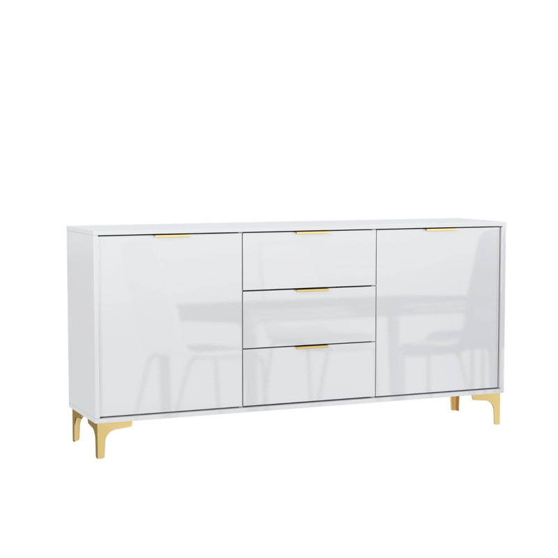 Muskogee Unfinished Sideboard for TVs up to 48", White