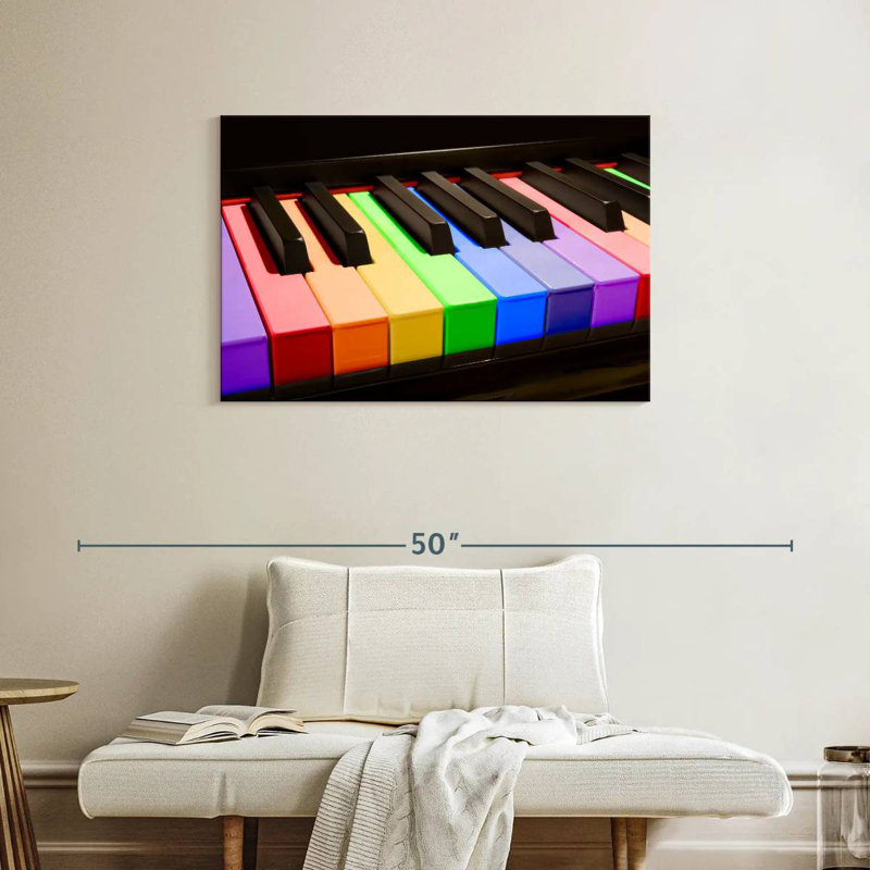 Abarca Rainbow Piano Keys