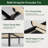 Modern Upholstered Platform Bed Frame, No Box Spring Required-638728420-638728442